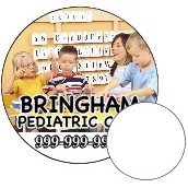 2" dia. Circle Mini Magnet