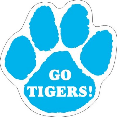 Paw Print 4 Color Process Magnetic Sign (11 1/2"x 11 1/2")